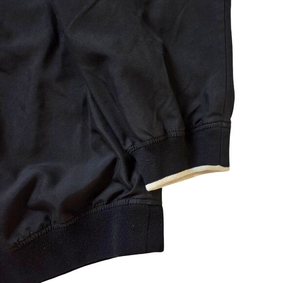 Wedge Golf Windbreaker XL Black/Khaki Pullover Jacket Golfing Outdoor Sporting - Picture 4 of 7